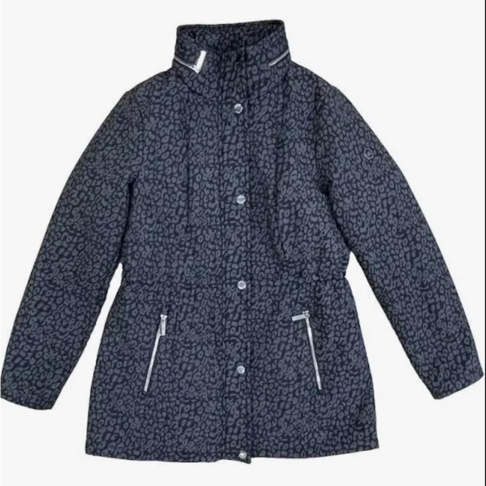 Black Michael Kors Patterned Jacket - image 1